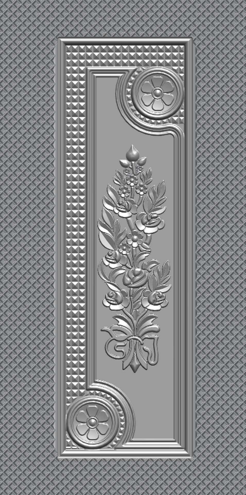 Baskılı Saçlar - G 1010 Desenli