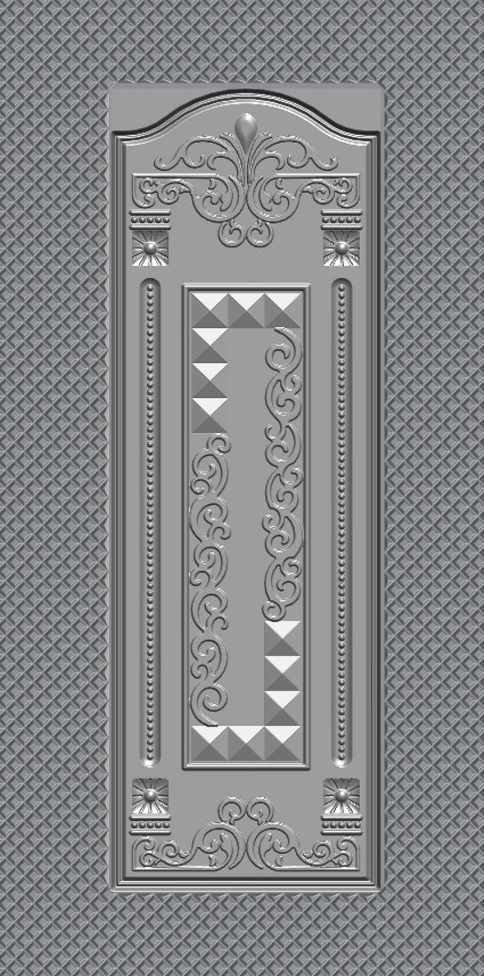 Baskılı Saçlar - G 1012 Desenli