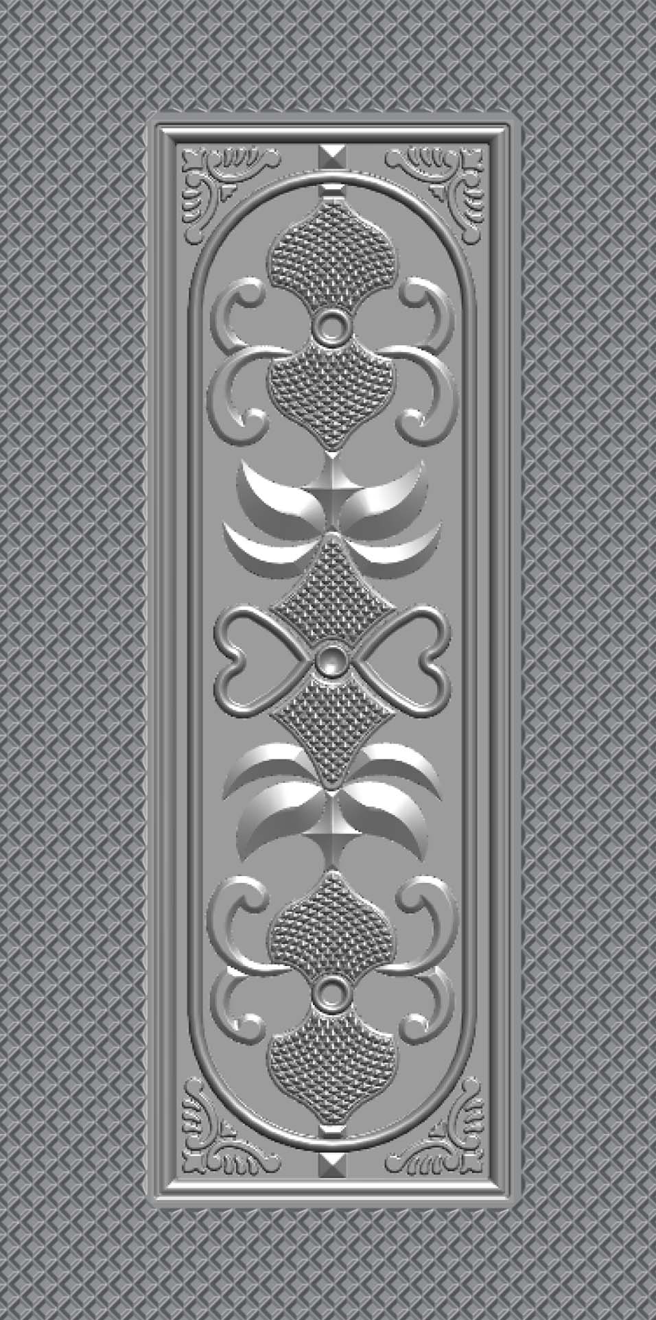 Baskılı Saçlar - G 1017 Desenli