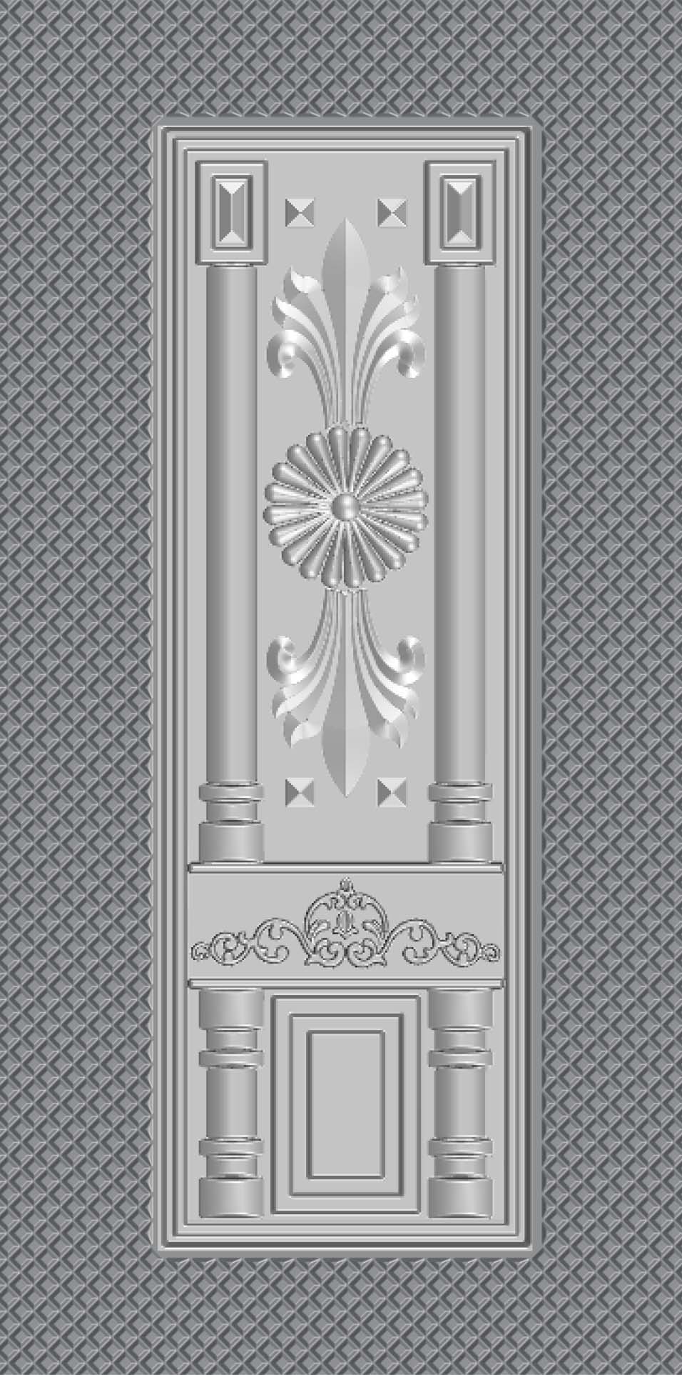 Baskılı Saçlar - G 1018 Desenli